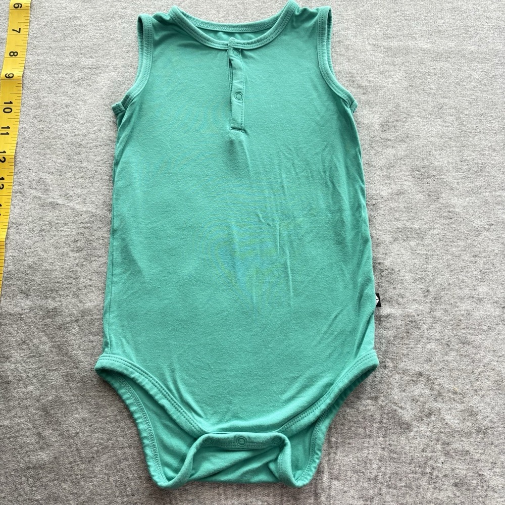 Boutique Kyte Baby Fresh Green Sleeper One-Piece Organic Cotton 18-24M